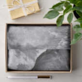 馬の国の黒素朴と白のデコパージュ 薄葉紙 (ギフト)