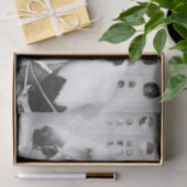 馬の国素朴黒白の西部 薄葉紙 (ギフト)