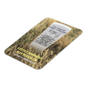 馬の埋葬マーカー、リトルビッグホーン戦場ポー マグネット (左側)