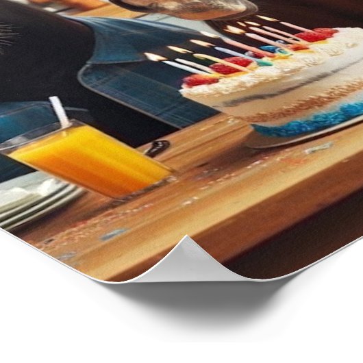 馬の壁アート、馬の誕生日パーティおもしろい、馬 ポスター (角)