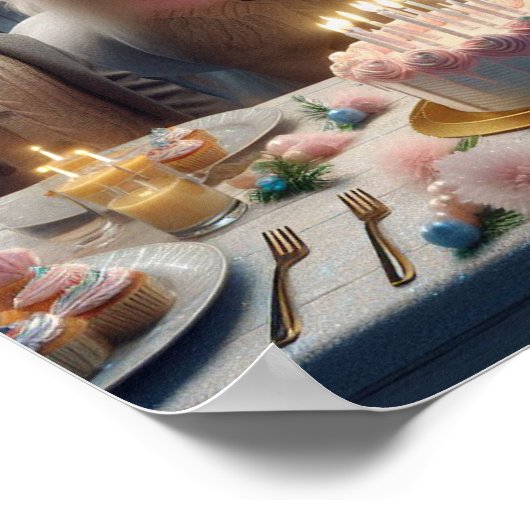 馬の壁アート、馬の誕生日パーティおもしろい、馬 ポスター (角)