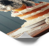 馬の壁アート、馬の誕生日パーティおもしろい、馬 ポスター (角)