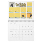 馬の壁掛けカレンダーの2013暗黒面 カレンダー (3月 2027)