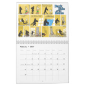 馬の壁掛けカレンダーの2013暗黒面 カレンダー (2月 2027)