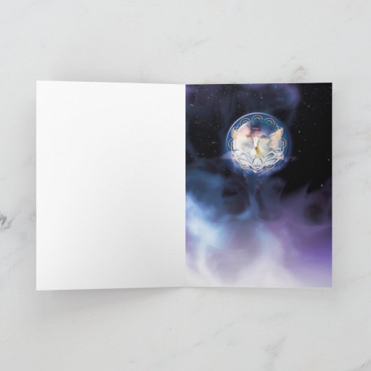 馬の夢来の家 カード (内部)