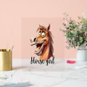 馬の女おもしろいの子 アクリルサイン (ウェディング)