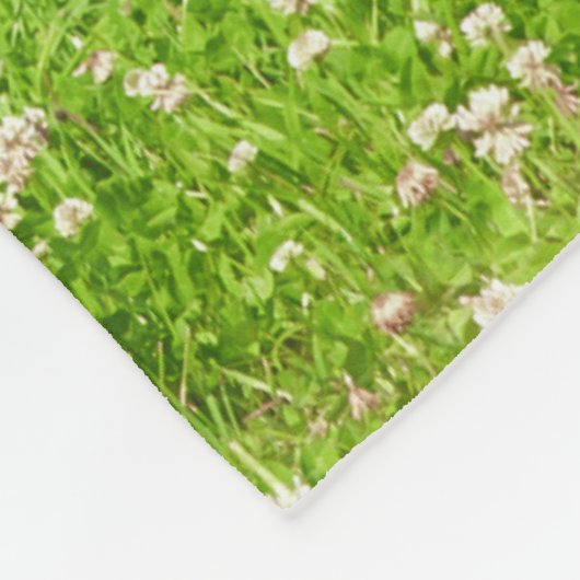 馬の女の子の乗馬の牧草地パーソナライズ フリースブランケット (角)