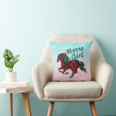 馬の女の子、サウスウエストホース クッション (椅子)