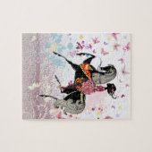 馬の女の子 ジグソーパズル (横)