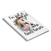 馬の女の子 ノートブック (右側)