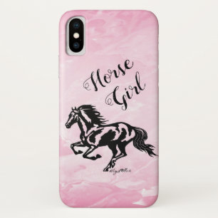 馬の女の子、馬のケースメイトiPhoneケース iPhone X ケース