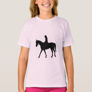 馬の女の子 Tシャツ