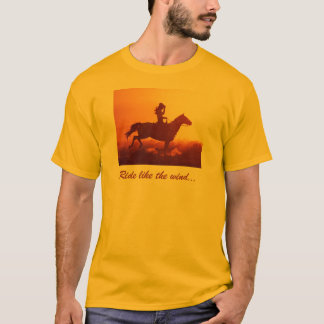 馬の女性のカーボーイ Tシャツ