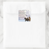 馬の姉妹詩 スクエアシール (バッグ)