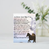 馬の姉妹詩 ポストカード (スタンド正面)