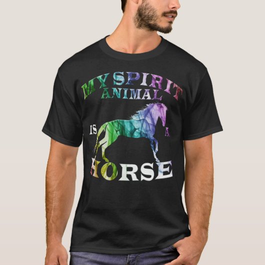 馬の子供の友人 Tシャツ (正面)