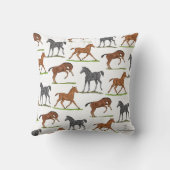 馬の子馬 クッション (裏面)