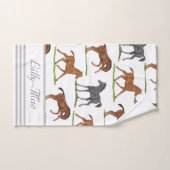 馬の子馬 バスタオルセット (ハンドタオル)