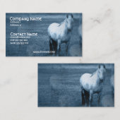 馬の孤独の名刺 名刺 (正面/裏面)