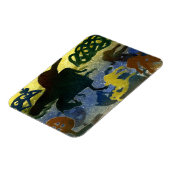 馬の小柄な男 マグネット (左側)