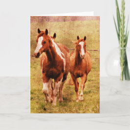 馬の小走りに走ること カード