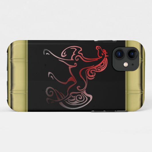 馬の尾 Case-Mate iPhoneケース (裏面(横))