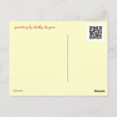 馬の峡谷 ポストカード (裏面)