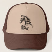 馬の帽子 キャップ (正面)