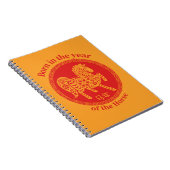 馬の年に生まれた – 中国の十二支 ノートブック (右側)