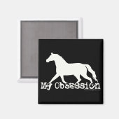 馬の強迫観念 マグネット (正面/裏面)