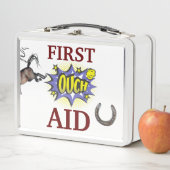 馬の応急処置キットボックス メタルランチボックス (インサイチュ)