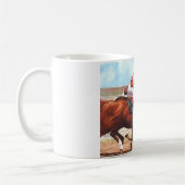 馬の恋人のためのクラシックなマグ コーヒーマグカップ (左)