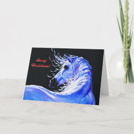 馬の恋人のためのクリスマスカード シーズンカード