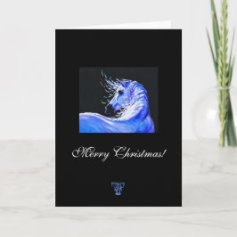 馬の恋人のためのクリスマスカード シーズンカード