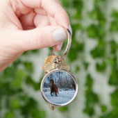 馬の恋人のための雪の千と千尋のソレル馬II キーホルダー (手)