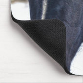 馬の恋人の美しいウマ科の動物デザイン マウスパッド (コーナー)