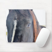 馬の恋人の美しいウマ科の動物デザイン マウスパッド (マウス)