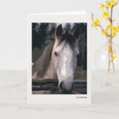 馬の悔やみや弔慰カードの損失 カード (黄色い花)