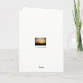 馬の悔やみや弔慰カードの精神的な損失 カード (裏面)