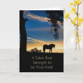 馬の悔やみや弔慰馬を降ろす カード (黄色い花)