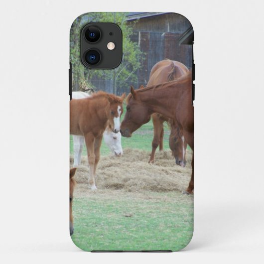 馬の愛のために Case-Mate iPhoneケース (裏面)