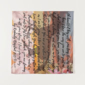 馬の愛の詩の精神 タペストリー (正面(横))