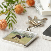 馬の愛 キーホルダー (側面)