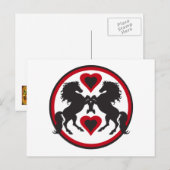 馬の愛 ポストカード (正面/裏面)