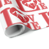 馬の愛、私は馬が大好き ラッピングペーパー (ロールコーナー)