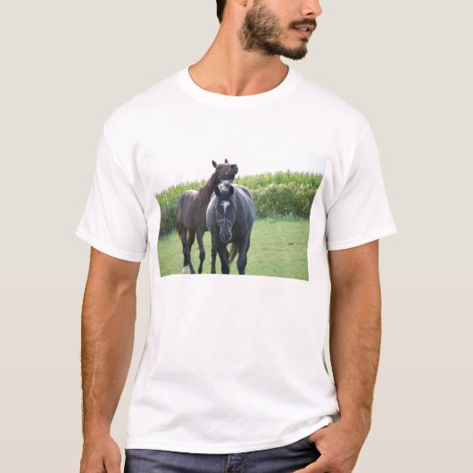 馬の愛 Tシャツ (正面)