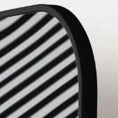 馬の手描きアート ピックルボールラケット (左詳細)