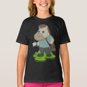 馬の手紙 Tシャツ