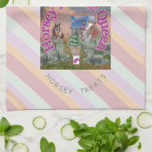 馬の扱い、馬の草原の女王 キッチンタオル (折り畳み)