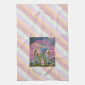 馬の扱い、馬の草原の女王 キッチンタオル (縦)